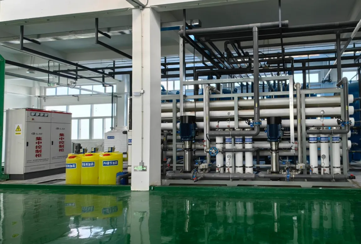 50T/H双级反渗透+EDI超纯水设备